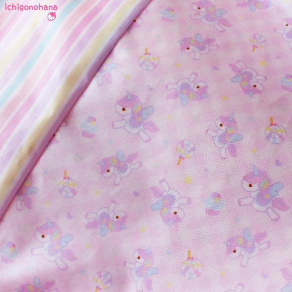 プールバッグ　『ユニコーンbaby♥ピンク』　sp-16 11枚目の画像
