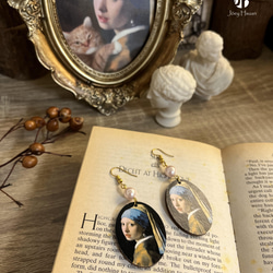 Girl with a Pearl Earring・Vintage style pierced/clip-on 7枚目の画像