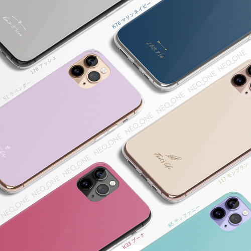 スマホケース♡お名前オーダー スマホケース iPhone Android 名入れ イニシャル オーダーメイド