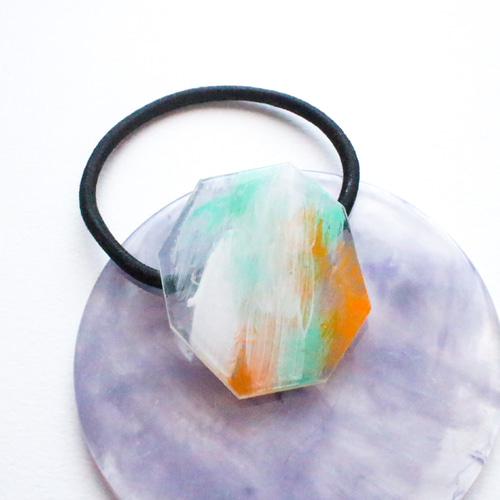 ペンギン　レジンヘアゴム　夏に雪が降ればいいのにな ペンギン レジンヘアゴム 夏に雪が降ればいいのにな