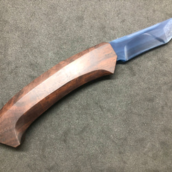 青瑪瑙のナイフ形オブジェ 2枚目の画像
