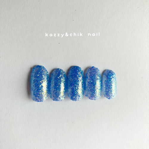 ネイルチップ 〜ラメ No.12〜 ネイルチップ（つけ爪） kazzy&chik nail