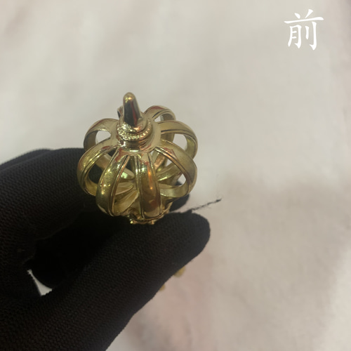 チベット仏教法器 九鈷杵 金剛杵 真鍮製 vajra 密教法具 16cm