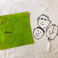 【還暦・長寿祝い】お孫ちゃんの絵でオリジナルTシャツ！ 3枚目の画像