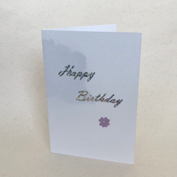 [送料無し] ポップアップカード「紫陽花」紫陽花ハンドメイド2024 6枚目の画像