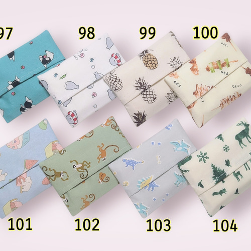 再×4販！120種類から選べる☆裏地付きポケットティッシュケース✨大幅