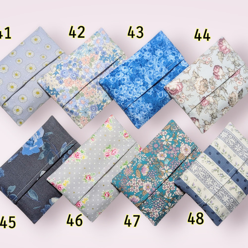 再×4販！120種類から選べる☆裏地付きポケットティッシュケース