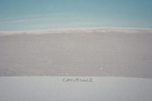 contrail  木版画【送料無料】 6枚目の画像