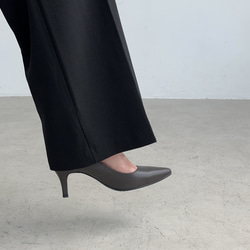 [大韓民国の手作り靴]  ベーシック·スティレット /Dark Brown 1枚目の画像
