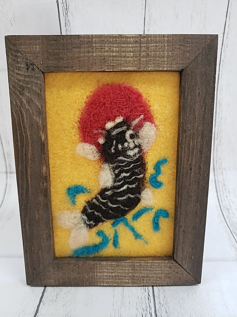 まめたろうさま確認用 羊毛フェルト 額飾り まめたろうさま確認