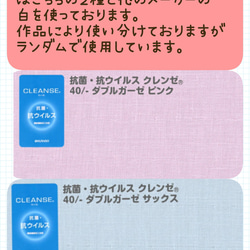 子ども大臣マスク☆昆虫大好き☆紺色・青・水色①2、3才②3才～低学年③小学生☆抗菌抗ウイルスor涼感選べるガーゼ 10枚目の画像