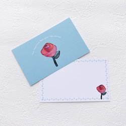 メッセージカード封筒セット（レトロ薔薇） 7枚目の画像