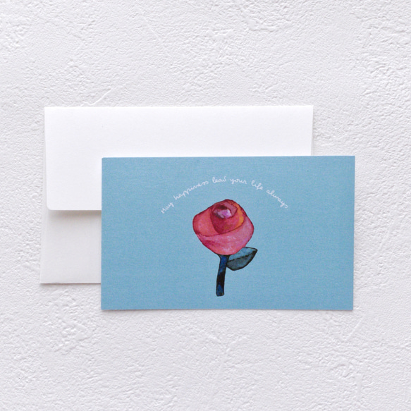 メッセージカード封筒セット（レトロ薔薇） 3枚目の画像