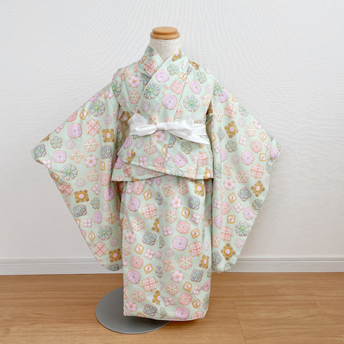 七五三着物被布セット(3歳着物)ハンドメイド着物 子供服 七五三着物被布セット(3歳着物)ハンドメイド着物 子供服