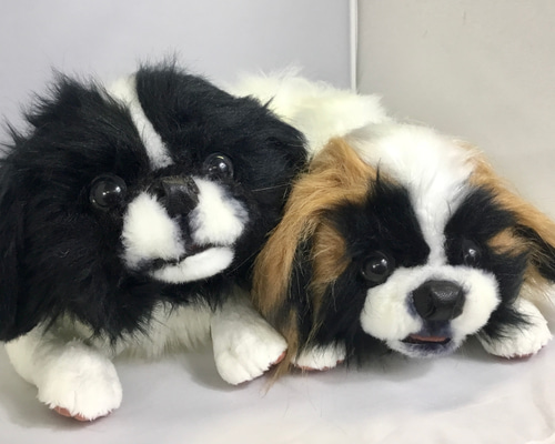 ぬいぐるみ 犬 いぬ ペキニーズ リーベ 日本製❣️ - メルカリ