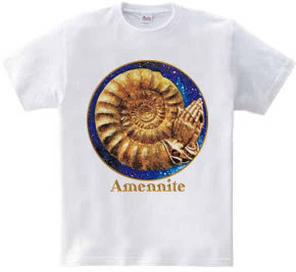 ダジャレ化石Tシャツ「アーメンナイト｣ 3枚目の画像