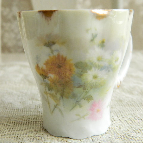 BAVARIA 金彩 デミタスカップ 大倉陶園・黒漆蒔×金彩 デミタスカップ