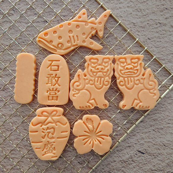 【クッキー型】沖縄 シーサー 4枚目の画像