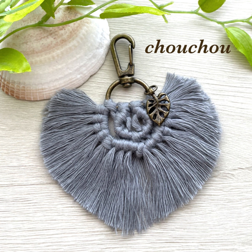 マクラメ フェザー キーホルダー 【公式通販】