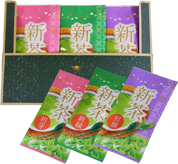 2023年産 宇治新茶 新茶 80g×3本 3種の新茶飲み比べ 煎茶 茶鑑定士厳選 お茶 茶葉 きよ泉 ポスト投函 10枚目の画像