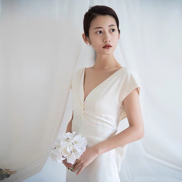 送料無料　結婚式 豪華 高品質 ウェディングドレス　 3枚目の画像