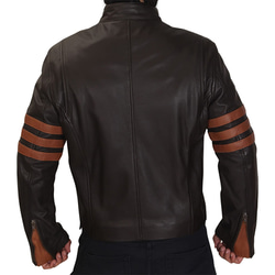 羊革・ストライプ付きライダージャケット Sheep Leather Rider Jacket with Stripes 3枚目の画像