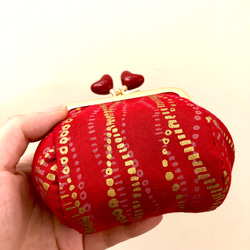 Nana手縫いのがまぐち：パッション coin purse/gamaguchi 第12張的照片