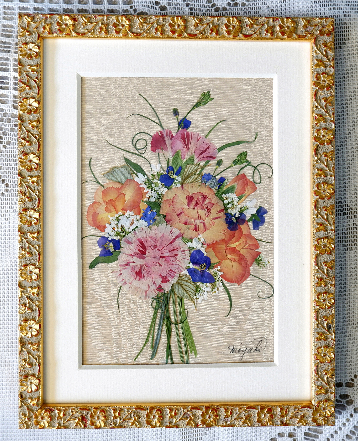 額入り花札 ◆押し絵