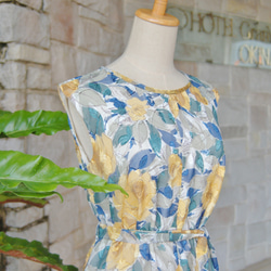 [Nokko-sama 的特殊訂單屏幕] 歐式植物連衣裙 &lt;&lt;歐式花卉圖案連衣裙&gt;&gt;有襯裡 第6張的照片