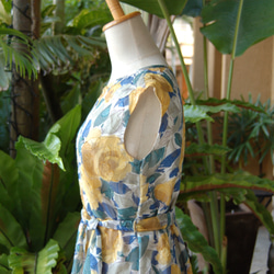 [Nokko-sama 的特殊訂單屏幕] 歐式植物連衣裙 &lt;&lt;歐式花卉圖案連衣裙&gt;&gt;有襯裡 第7張的照片