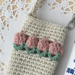 50ml携帯用アルコールスプレーボトルホルダー♡チューリップ 7枚目の画像