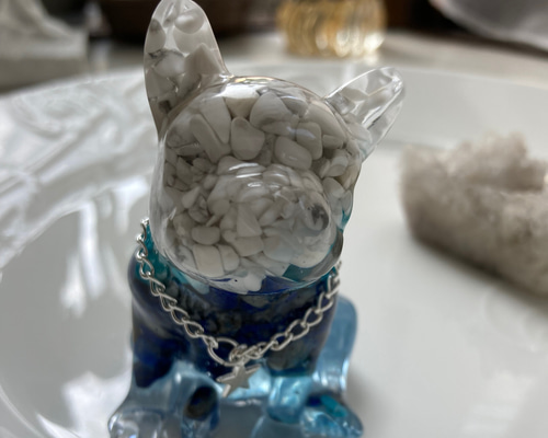 癒しのオルゴナイト❤️ポンデ型ブルーカラー(ラリマー)♡ 癒しのオルゴナイト❤️ポンデ型ブルーカラー(ラリマー)♡ 癒しの