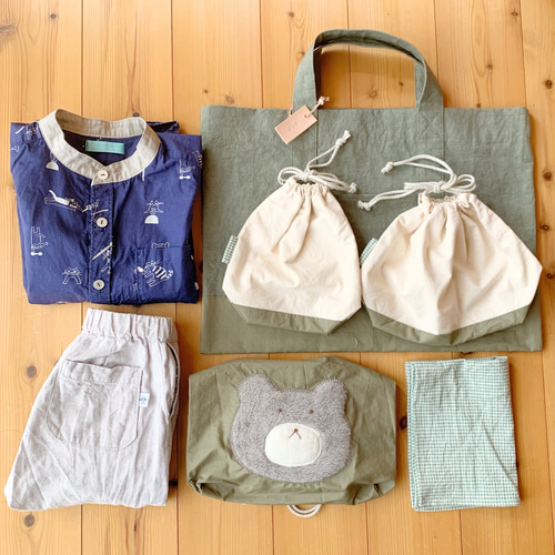 お着替え袋くまさんイブル✳︎