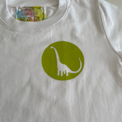 色・柄選べます！シンプルな恐竜モチーフが可愛い！kids Tシャツ　8dinoシリーズ 80cm~140cm対応 3枚目の画像