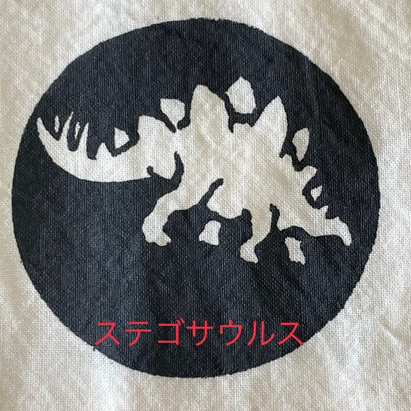 色・柄選べます！シンプルな恐竜モチーフが可愛い！kids Tシャツ　8dinoシリーズ 80cm~140cm対応 15枚目の画像