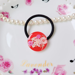 ボタニカル レジンヘアゴム205 ヘアゴム ラベンダー 通販