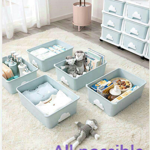 新品 引き出し式整理箱引き出しこどもおもちゃロッカー収納多層プーリ  