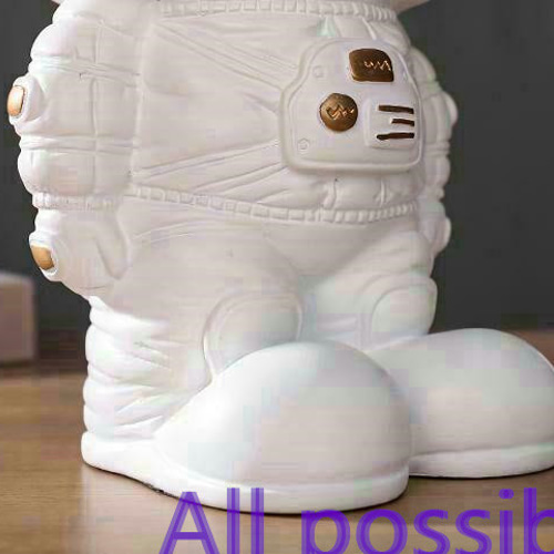 新品 宇宙飛行士 蓄え物 置物 客間 玄関 工芸品 フリーボックス・小物