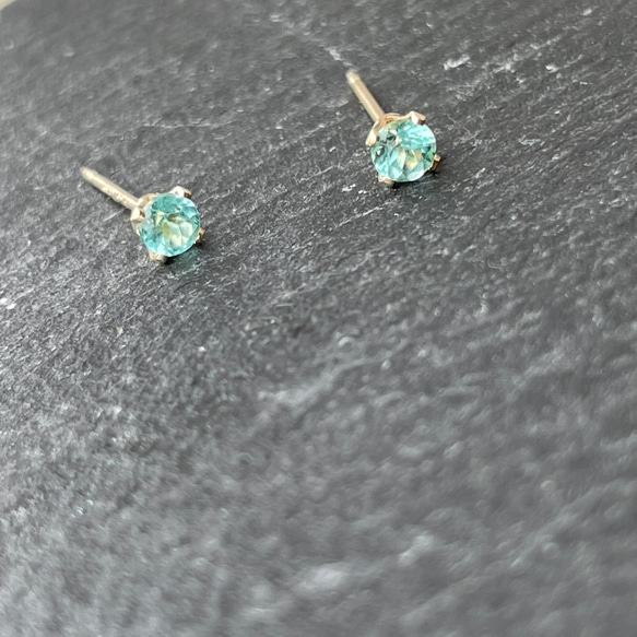 14kgf  paraibacolor Apatite　pierce 6枚目の画像