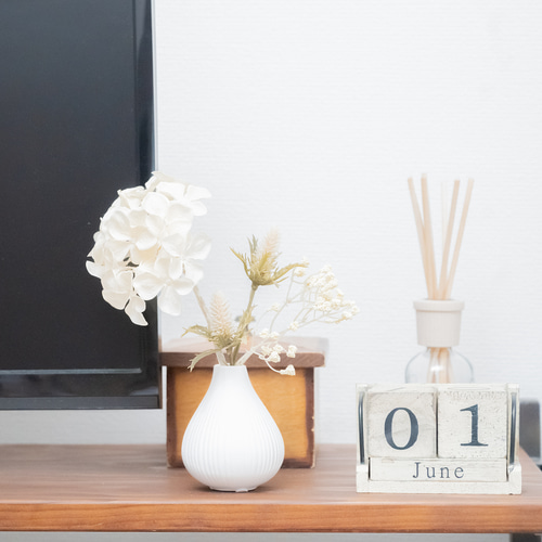 LETTERS】そのまま飾ってかわいいドライフラワー風かすみ草・アジサイ