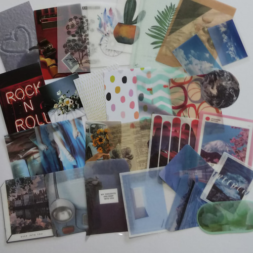 おすそ分けファイル コラージュ素材 紙モノ おすそ分けファイル 《4》 コラージュ コラージュ素材 - メルカリ