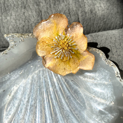 菜の花のブローチ 3枚目の画像