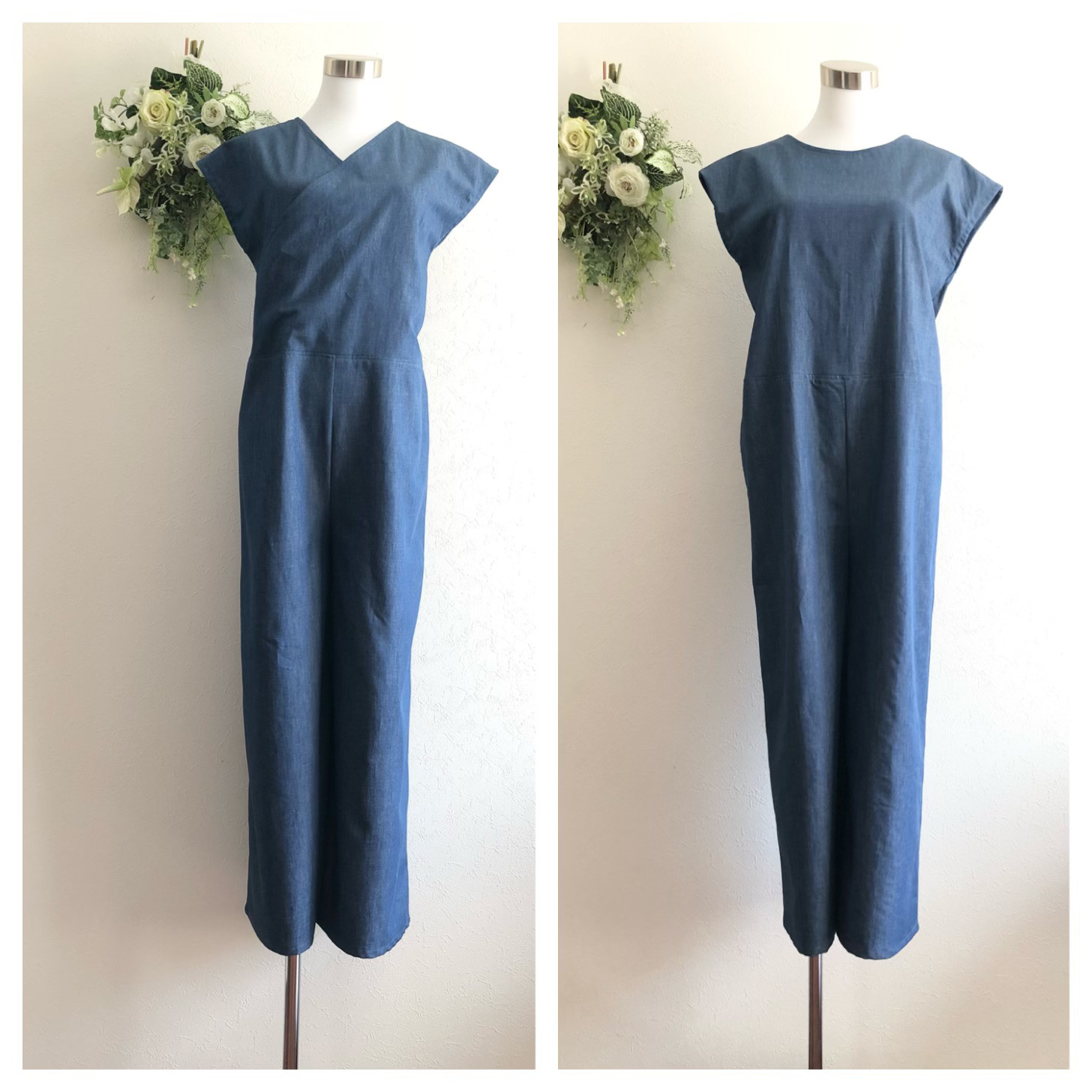 2WAY児島デニムオールインワン