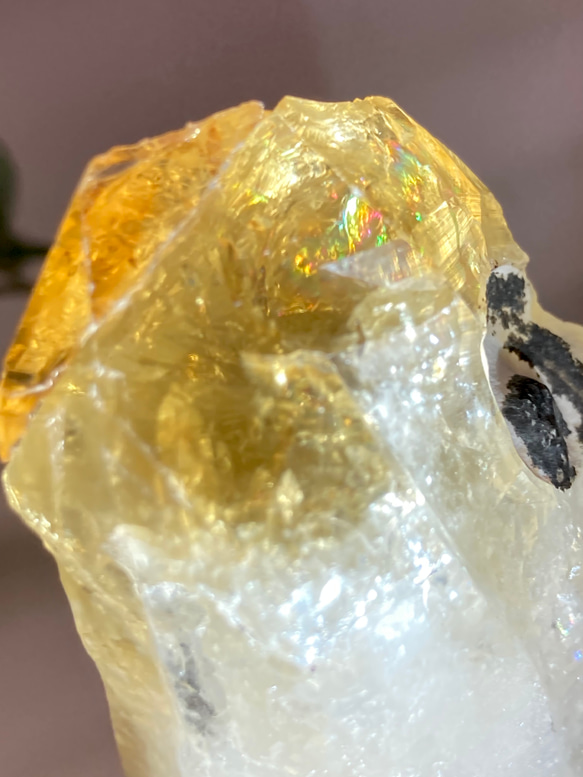 万華鏡【恋愛・ビジネス運】シトリンクォーツ　原石　ラフストーン 万華鏡【恋愛・ビジネス運】シトリンクォーツ原石ラフストーン