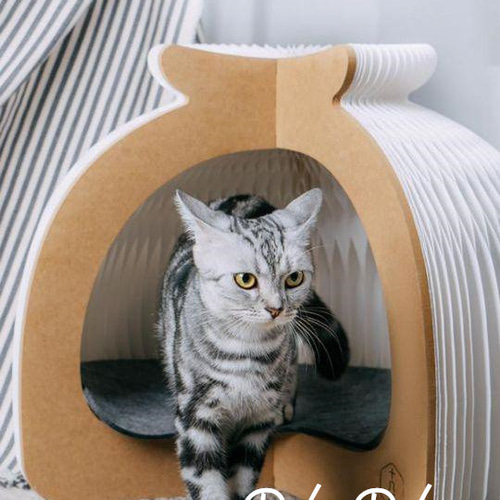 猫小屋 猫ちぐら クリエイティブ 四季通用 冬用マットレス付