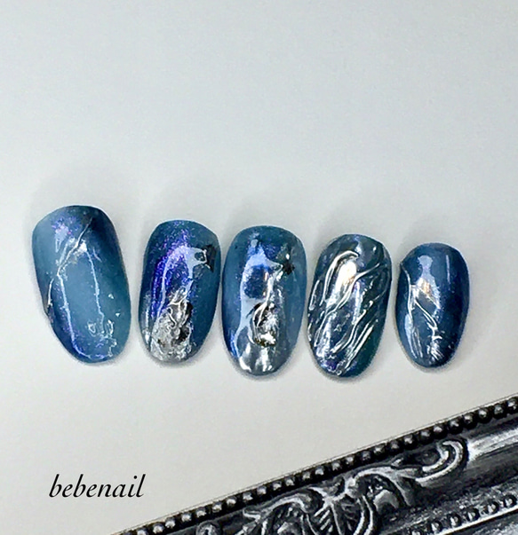 クールブルーネイルチップ ネイルチップ（つけ爪） bebenail 通販