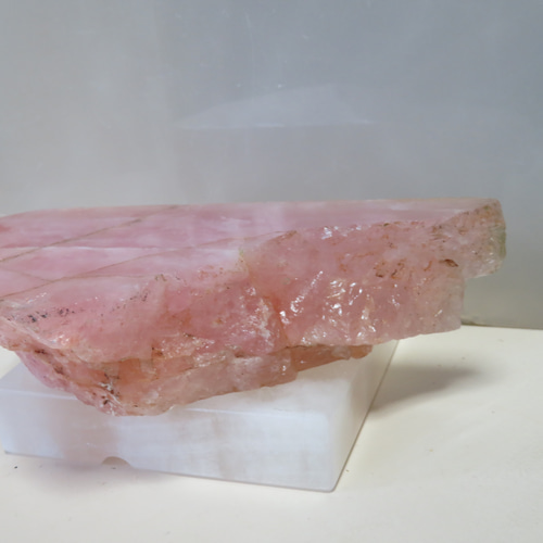 大きなローズクォーツ原石【Ⅱ】／474グラム その他置物 ◇SALE