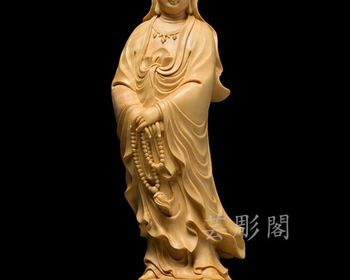 木　寺院　仏教　置物 メーカー直送 極小仏 天燈鬼 ‐ てんとうき 興福寺 柘植 ツゲ 仏像 木彫