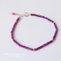 ブルーサファイア サファイア ブレスレット 14kgf ブレスレット