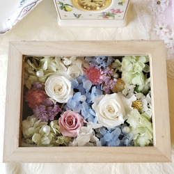 母の日】ウッドショッパーズ～sweet～ プリザーブドフラワー 花結 通販